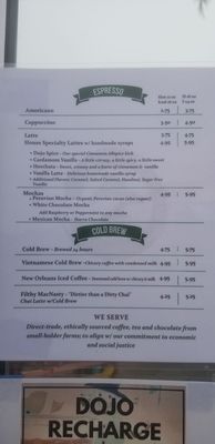 Menu photo 3 The Dojo Cafe San Diego, CA Menu photo 3 The Dojo Cafe San Diego, CA