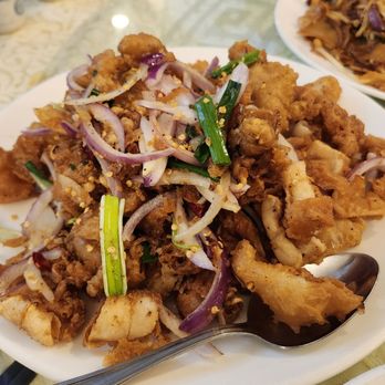 Yan Zi Lou - Salt Pepper Calamari - Chinese Near Me - Portland, Oregon