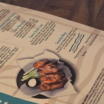 Tiki Docks Port Orange - The menus desperately need to be cleaned, the pages all stick together - Seafood Near Me - Port Orange, Florida Tiki Docks Port Orange - The menus desperately need to be cleaned, the pages all stick together - Seafood Near Me - Port Orange, Florida