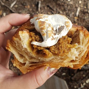 Abby Jane Bakeshop - Pumpkin Meringue Queen P: sweet pumpkin pecan filling, flaky buttery layers, toasted meringue on top, seasonal. - Bakeries Near Me - Dripping Springs, Texas Abby Jane Bakeshop - Pumpkin Meringue Queen P: sweet pumpkin pecan filling, flaky buttery layers, toasted meringue on top, seasonal. - Bakeries Near Me - Dripping Springs, Texas