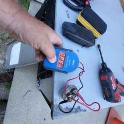 Larue Mechanical Services - Open start capacitor.