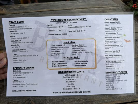 Menu photo 2 Brody's Restaurant Sacramento, CA Menu photo 2 Brody's Restaurant Sacramento, CA