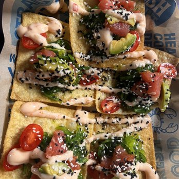 The Fish Joint - Tuna nachos - Seafood Near Me - Coconut Creek, Florida