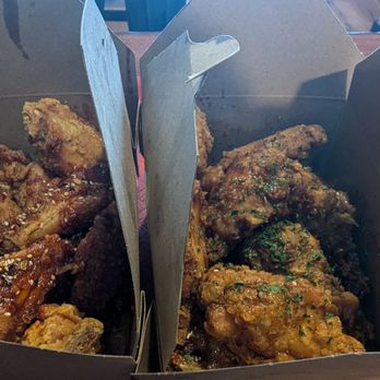 Wings Korean Chicken - 2 boxes of delicious chicken - Chicken Wings Near Me - Sparks, Nevada Wings Korean Chicken - 2 boxes of delicious chicken - Chicken Wings Near Me - Sparks, Nevada