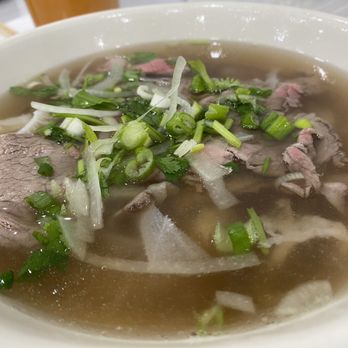 Viet Time - P2. Combo Pho #2 beef brisket, tripe - Vietnamese Near Me - San Bruno, California