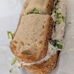 Tuna salad sandwich (San Marino) was delicious