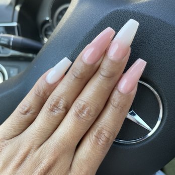 Pink and White Nails - My fill 2 weeks ago - Nail Salons Near Me - Hayward, California Pink and White Nails - My fill 2 weeks ago - Nail Salons Near Me - Hayward, California