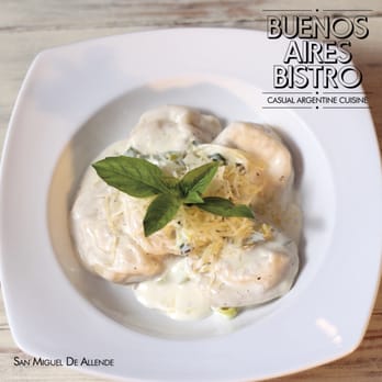 Buenos Aires Bistro - Sorrentinos al mejor estilo Argentino - Argentine Near Me - San Miguel de Allende, GUA Buenos Aires Bistro - Sorrentinos al mejor estilo Argentino - Argentine Near Me - San Miguel de Allende, GUA