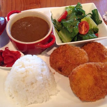 Gintei - Japanese beef curry with pumpkin croquettes - Japanese Near Me - San Bruno, California Gintei - Japanese beef curry with pumpkin croquettes - Japanese Near Me - San Bruno, California