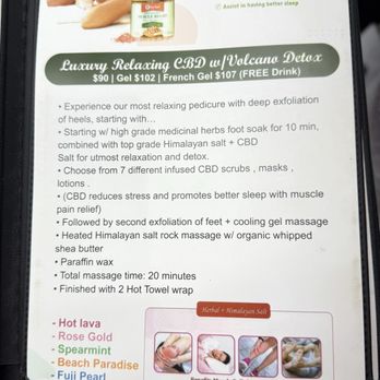 Luu's Nail & Spa - Pedicure menu 8/16/25 - Nail Salons Near Me - Sacramento, California