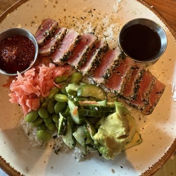Lazy Dog Restaurant & Bar - Ahi Bowl - Comfort Food Near Me - Aurora, Colorado Lazy Dog Restaurant & Bar - Ahi Bowl - Comfort Food Near Me - Aurora, Colorado