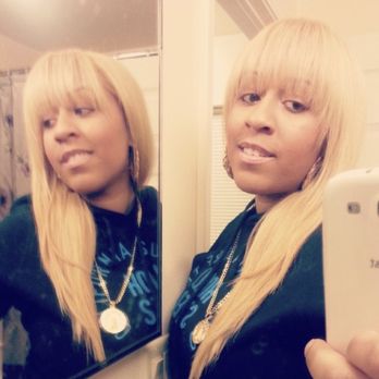 Fringe Salon - BLONDE HAIR I was told was unachievable on my hair texture and wouldn't look good with my complexion - Hair Salons Near Me - Fayetteville, New York