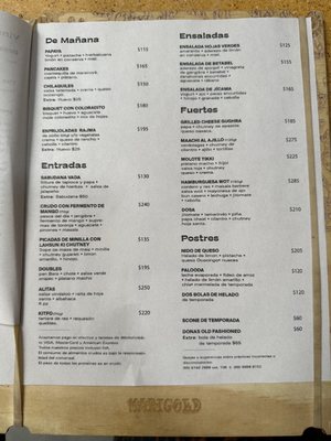 Menu photo 3 Mari Gold México, D.F., DIF