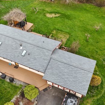 Bigfoot Roofing - Roof replacement in Orting, Washington, where we installed three new skylights as well as new GAF HDZ shingles. - Siding Near Me - Tacoma, Washington