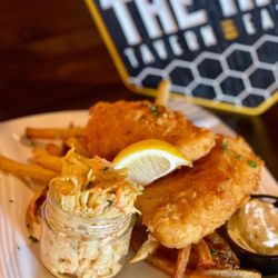 The Hive Tavern and Eatery - $12.99 Friday Fish Fry. 
ALL YOU CAN EAT
Fried COD with Fries and coleslaw.