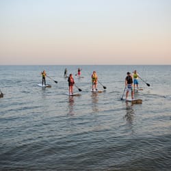 Hove Lagoon Watersports Centre - SUPing on the Sea