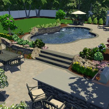 Autumn Leaf Landscape Design - 3D Virtual Landscape Design - Landscape Architects or Designers Near Me - Centerport, New York Autumn Leaf Landscape Design - 3D Virtual Landscape Design - Landscape Architects or Designers Near Me - Centerport, New York