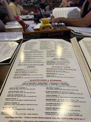 Menu photo 1 Finney's Crafthouse Porter Ranch, CA