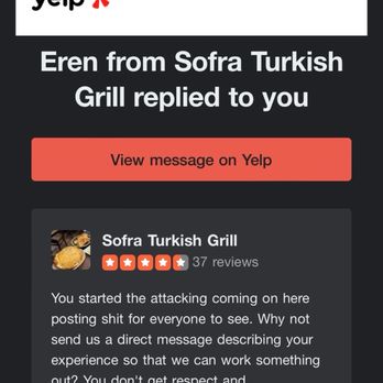 Sofra Turkish Grill - Clearer pictures/evidence. - Turkish Near Me - Waterbury, Connecticut