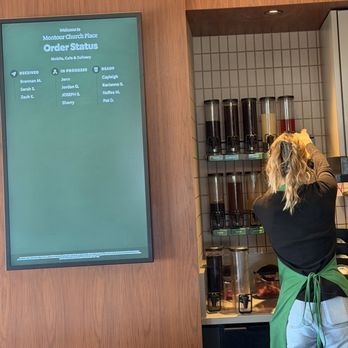 Starbucks - This Status Board probably saves a lot of grief for the staff! Technology Rules! - Coffee & Tea Near Me - Pittsburgh, Pennsylvania Starbucks - This Status Board probably saves a lot of grief for the staff! Technology Rules! - Coffee & Tea Near Me - Pittsburgh, Pennsylvania