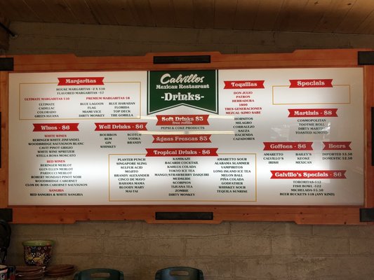 Menu photo 7 Calvillo's Mexican Restaurant Alamosa, CO Menu photo 7 Calvillo's Mexican Restaurant Alamosa, CO