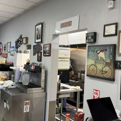 Carla's Cafe - Behind the counter