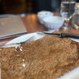 crêpe Parisienne (bechemel) pas de jambon épinards à la place des champignons