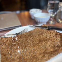 Breizh Café - Crêpe Parisienne (bechemel) pas de jambon épinards à la place des champignons