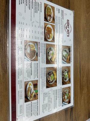 Menu photo 1 Danny Boy's Chula Vista, CA Menu photo 1 Danny Boy's Chula Vista, CA