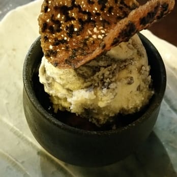 Cha-An - Famous but so-so black sesame cream brulee - Japanese Near Me - New York, New York Cha-An - Famous but so-so black sesame cream brulee - Japanese Near Me - New York, New York