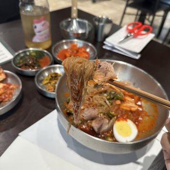Baek Am Korean Restaurant - Yummy cold noodle - Korean Near Me - Gardena, California