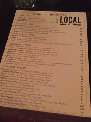 Menu photo 5 Local Wine & Kitchen Ardmore, PA Menu photo 5 Local Wine & Kitchen Ardmore, PA