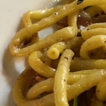 Pasta Veneta - Bucatini pasta from the carbonera; the pasta is hollow! - Pasta Shops Near Me - Chicago, Illinois Pasta Veneta - Bucatini pasta from the carbonera; the pasta is hollow! - Pasta Shops Near Me - Chicago, Illinois