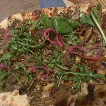 HopSaint Brewing - Wild mushroom flatbread - New American Near Me - Torrance, California HopSaint Brewing - Wild mushroom flatbread - New American Near Me - Torrance, California