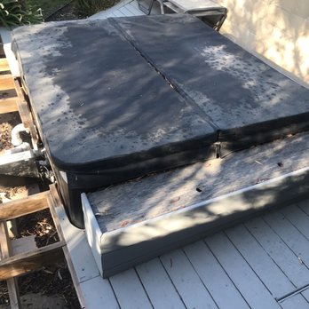 Junk King San Diego - Bye bye old hot tub and deck - Junk Removal & Hauling Near Me - Spring Valley, California Junk King San Diego - Bye bye old hot tub and deck - Junk Removal & Hauling Near Me - Spring Valley, California