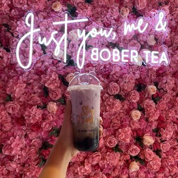 Bober Tea & Coffee - Taro with boba and crystal boba - yum! - Coffee & Tea Near Me - Martinez, California