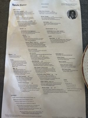 Menu photo 2 Natalie Bianca Atlanta, GA