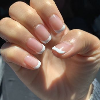 Q-Nails - French gel mani - Nail Salons Near Me - Fremont, California