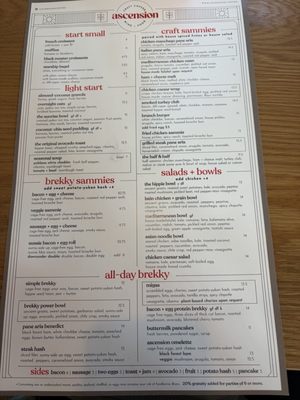 Menu photo 3 Ascension Coffee - Design District Dallas, TX