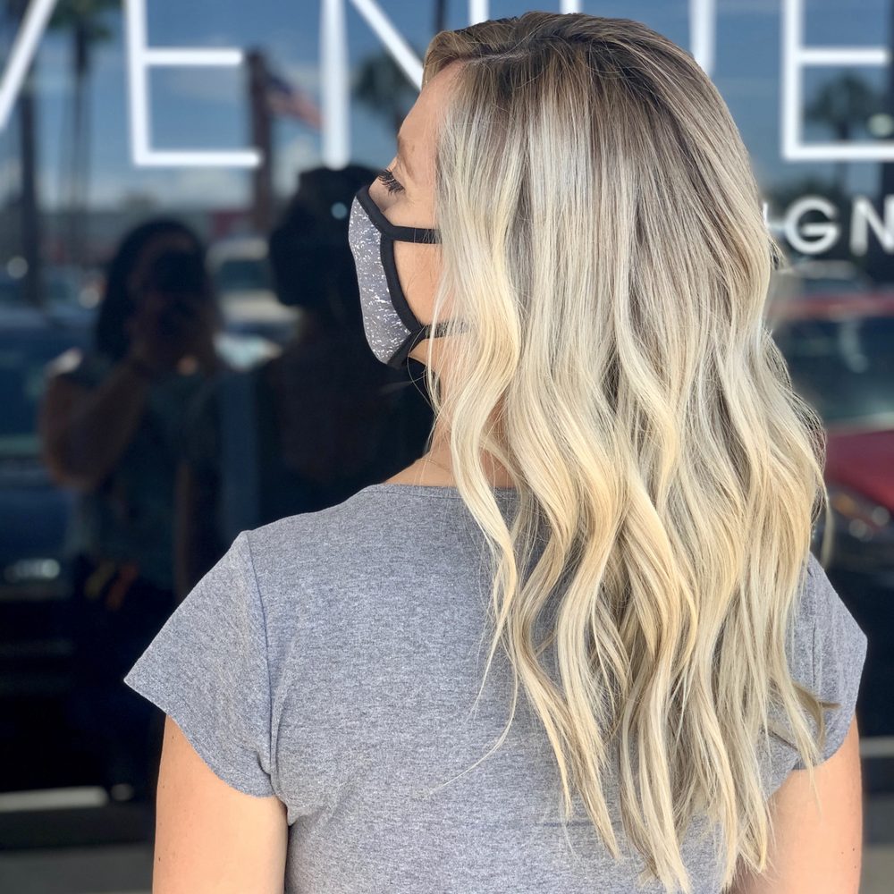 The Color Amber Hair Salon Logo