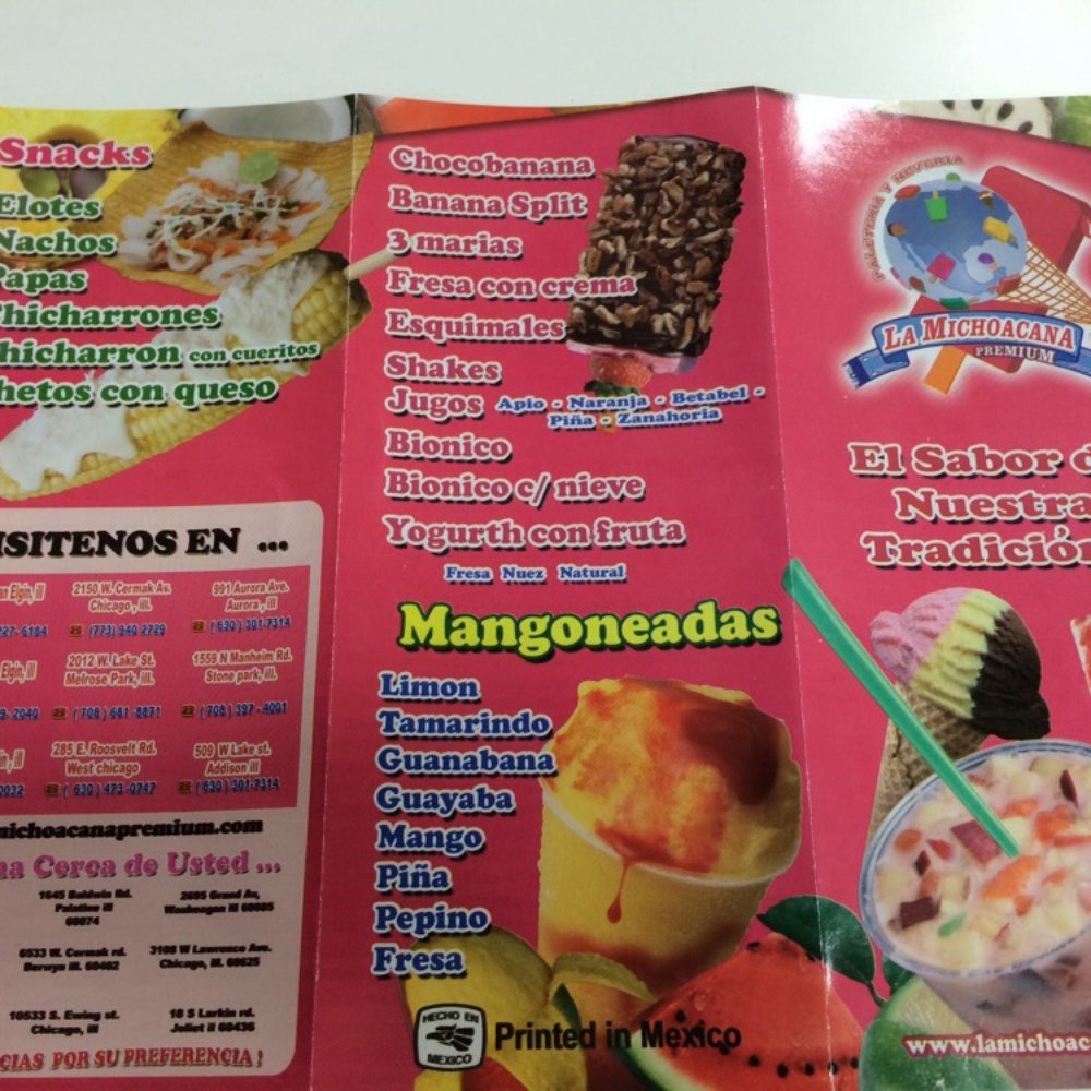 La Michoacana Premium - Addison - Ice Cream & Frozen Yogurt Near Me - Addison, Illinois