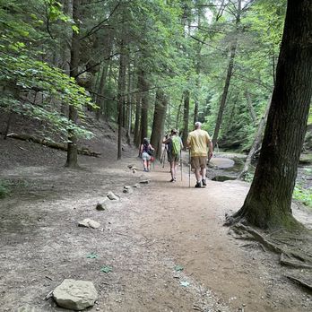 Cedar Falls at Hocking State Park - On the way to the falls - Hiking Near Me - Logan, Ohio