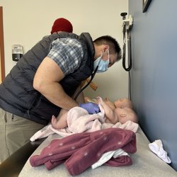 Premier Pediatrics - My two little cuties with Dr. Aaron Haeberlin