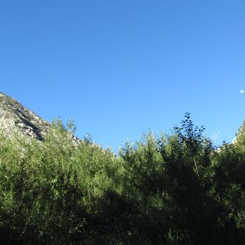 Big Pine Creek Campground - View from Site 18 - Hiking Near Me