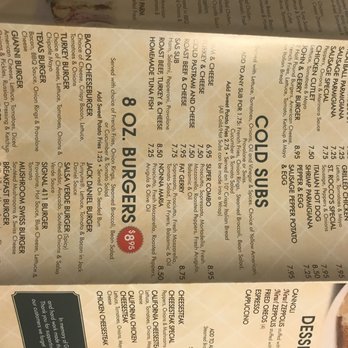 John's Caffe & Pizza - Menu Subs/ Burgers - Italian Near Me - Elizabeth, New Jersey