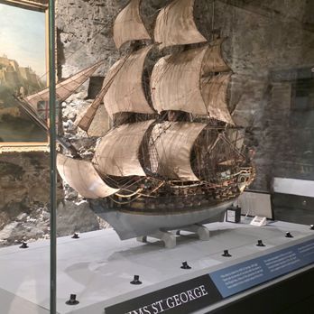 Edinburgh Castle - Model of the HMS St. George made by French POWs in 1760 - Landmarks & Historical Buildings Near Me - Edinburgh, EDH Edinburgh Castle - Model of the HMS St. George made by French POWs in 1760 - Landmarks & Historical Buildings Near Me - Edinburgh, EDH