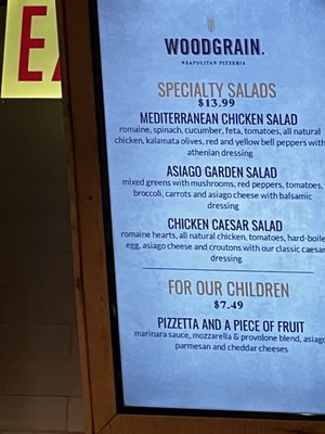 Menu photo 3 Woodgrain Pizzeria Chicago, IL