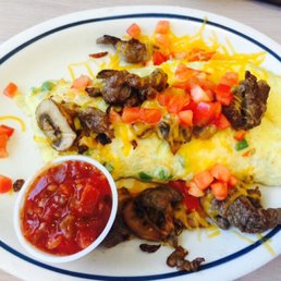 The Big Steak Omlette