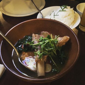 Musang Seattle - Pork Sinigang using Granny Smith apples for sourness. - Filipino Near Me - Seattle, Washington Musang Seattle - Pork Sinigang using Granny Smith apples for sourness. - Filipino Near Me - Seattle, Washington