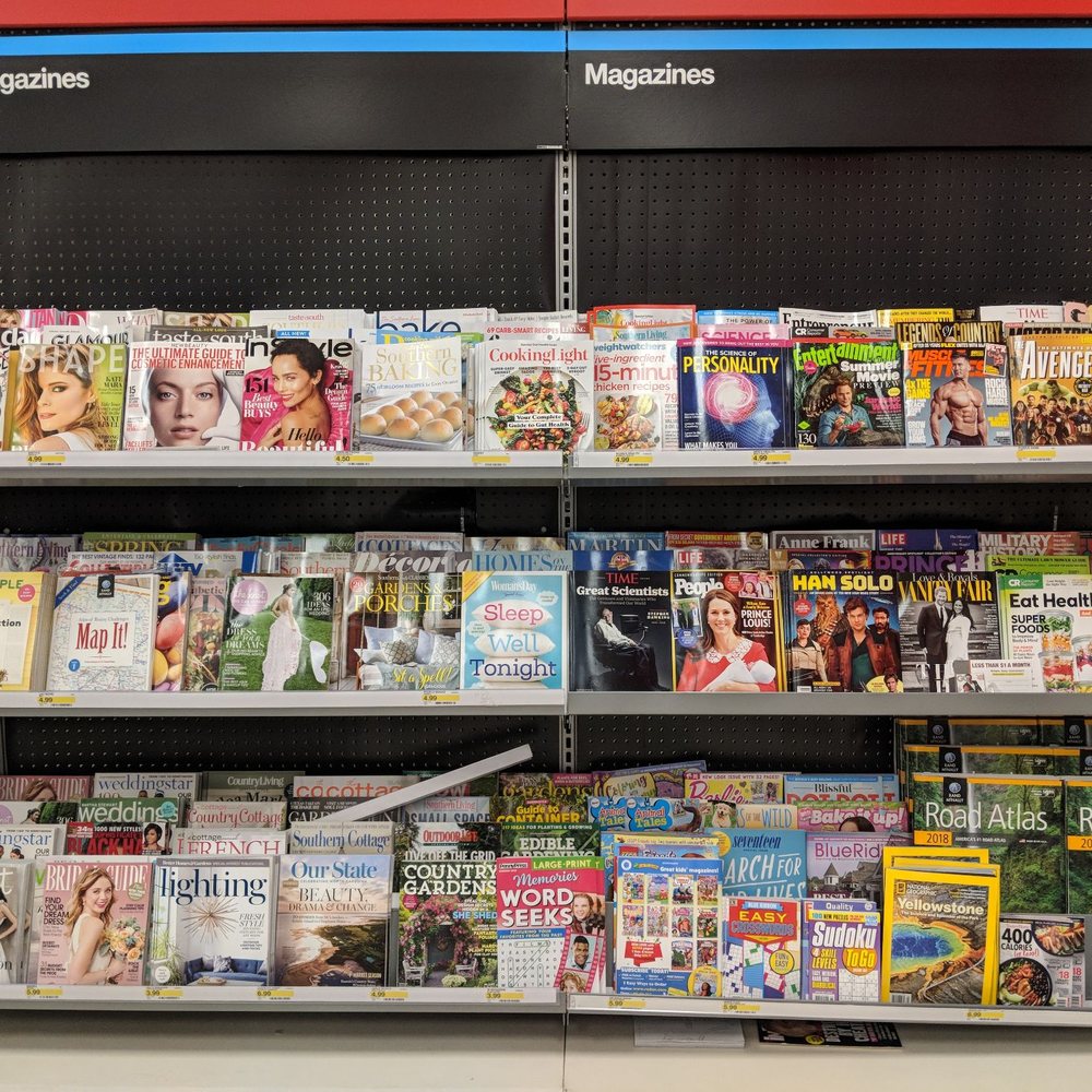 Target - Limited magazine selection - Department Stores Near Me - Charlotte, North Carolina Target - Limited magazine selection - Department Stores Near Me - Charlotte, North Carolina